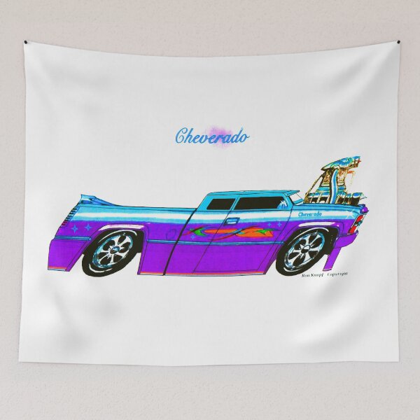 Item preview, Cheverado !     //         1988 custom chopped chevy truck designed and sold by Imagin8er.