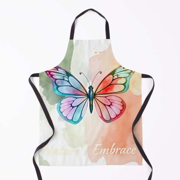 Item preview, Butterfly Embrace Sticker - Watercolor Wings designed and sold by Shirtastically.