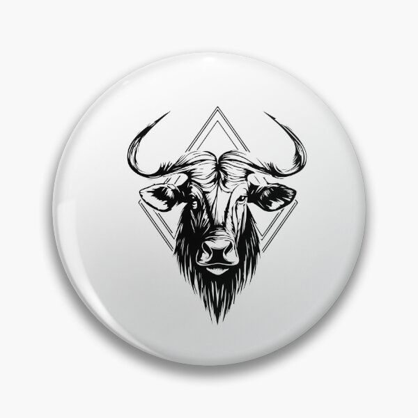 Artikelvorschau, Wilde Gnu – Majestätisches Tierkunstwerk entworfen und verkauft von JollyCritters.