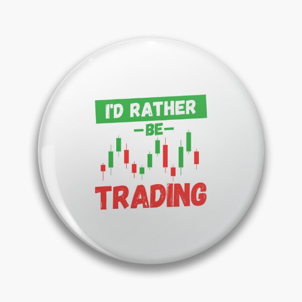 Item preview, Finance I'd Rather Be Trading Forex Traders Gift Crypto Investors Stock Market Lovers designed and sold by MouDantArts.