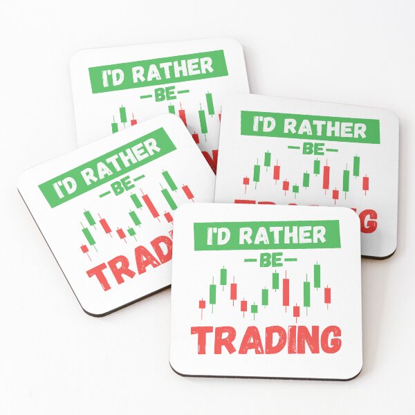 Item preview, Finance I'd Rather Be Trading Forex Traders Gift Crypto Investors Stock Market Lovers designed and sold by MouDantArts.