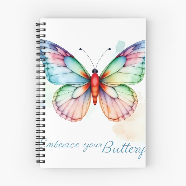 Item preview, Vibrant Butterfly Watercolor Motif designed and sold by Shirtastically.