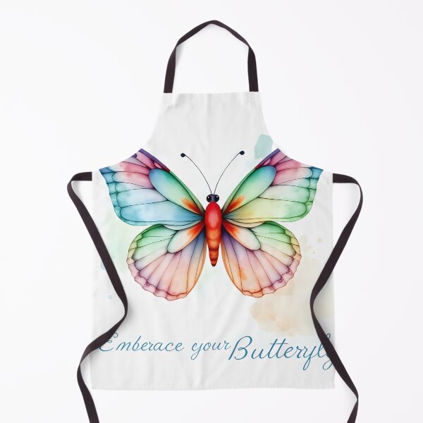 Item preview, Vibrant Butterfly Watercolor Motif designed and sold by Shirtastically.