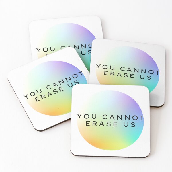 Item preview, You Cannot Erase Us designed and sold by KenmoreRd.