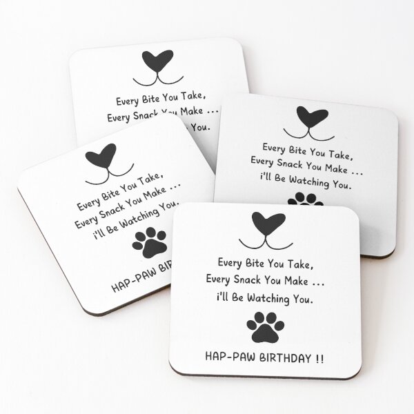 Item preview, Hap-Paw Birthday designed and sold by Alberto Dominguez.