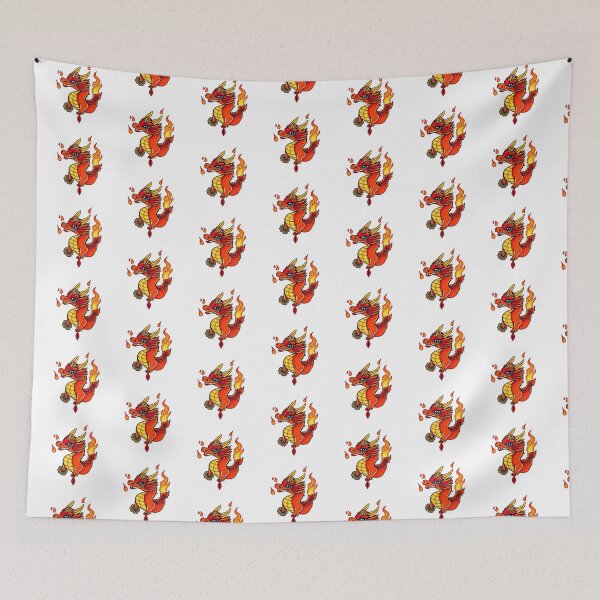 Item preview, Dragón Serpiente de Fuego designed and sold by Shapeshifter797.