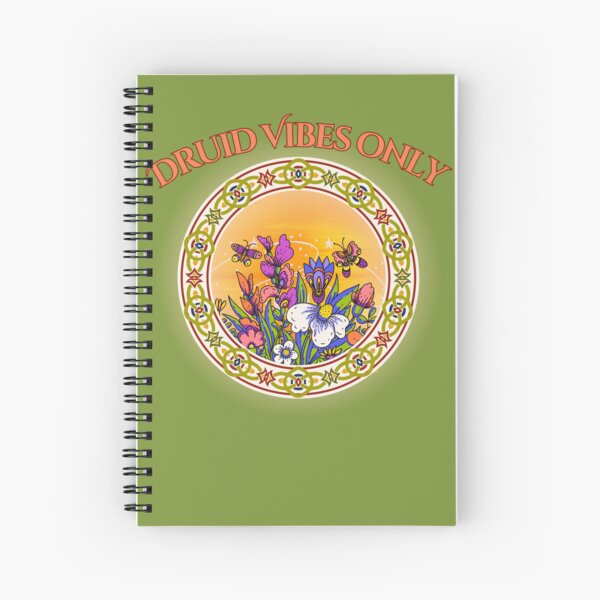 Aperçu de l'œuvre Druid Vibes uniquement créée et vendue par TenkaTees.