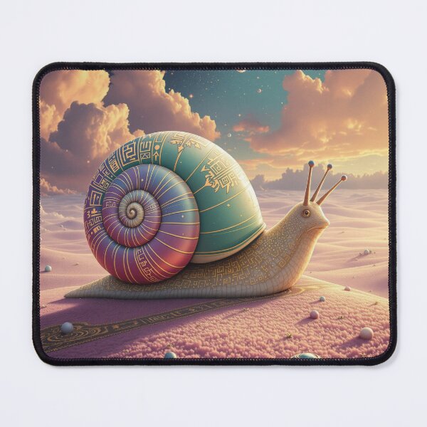 Item preview, Snail in Pastel Colors designed and sold by HabitableMoons.