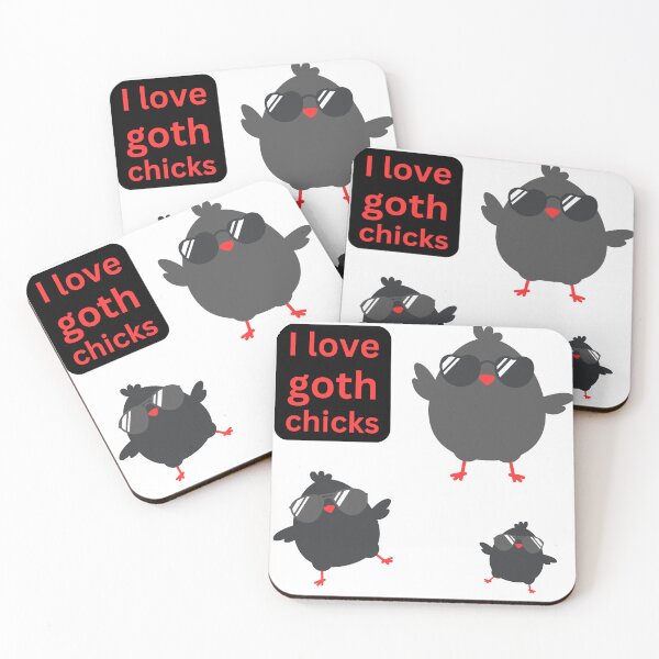 Item preview, I love goth chicks designed and sold by AnAwkwardOtter.