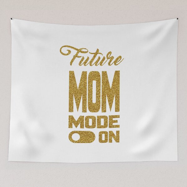 Item preview, Future MOM MODE ON, Unique designed and sold by villacreativa.