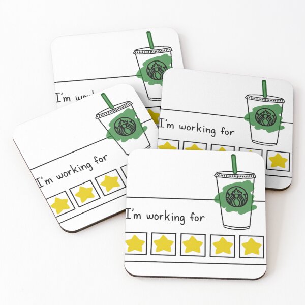 Artikelvorschau, Ich arbeite für - Starbucks entworfen und verkauft von M3designscreate.