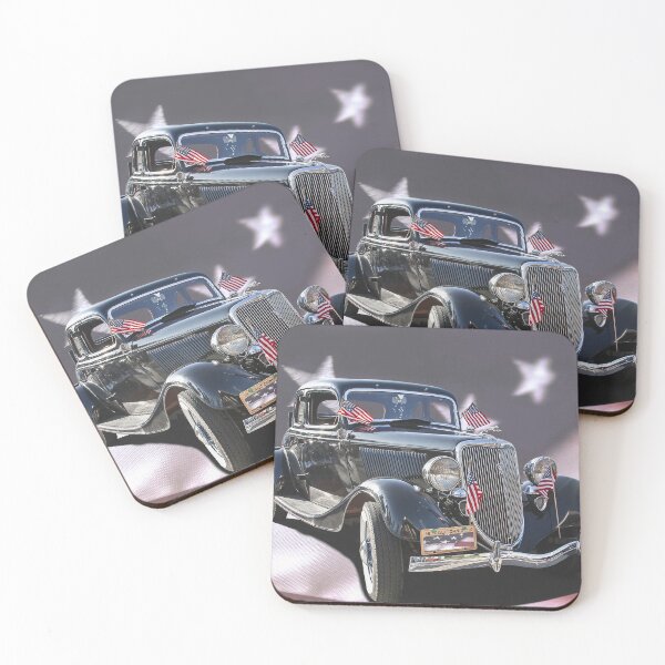 Item preview, Patriotic 1934 Ford Coupe  designed and sold by heatherfriedman.