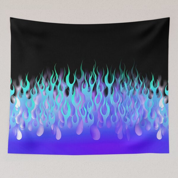 Item preview, blue flames designed and sold by JVNS.
