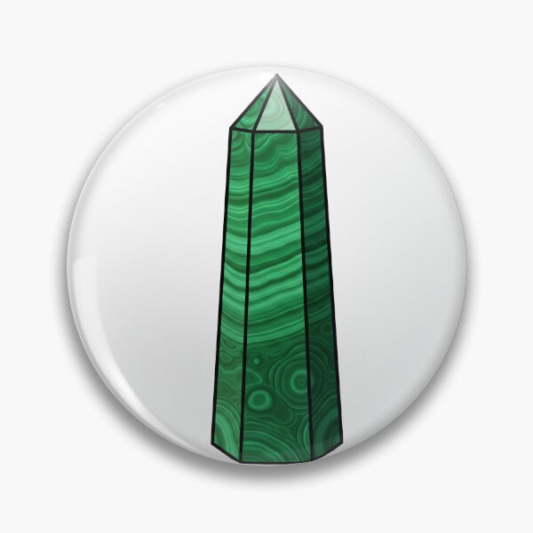 Item preview, Malachite Obelisk designed and sold by paperandp!xels.