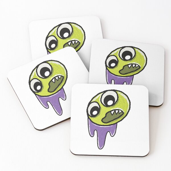 Item preview, Retro Graffiti Style Zombie Head With Purple Slime designed and sold by TheRainFamily.