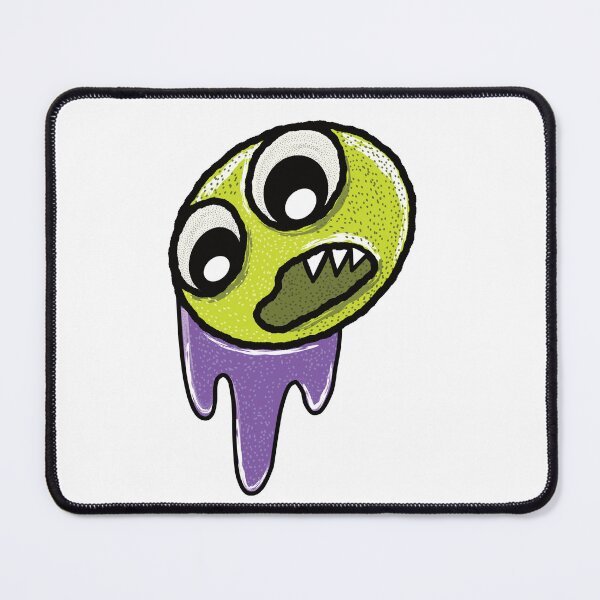 Item preview, Retro Graffiti Style Zombie Head With Purple Slime designed and sold by TheRainFamily.