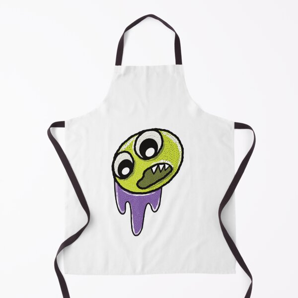 Item preview, Retro Graffiti Style Zombie Head With Purple Slime designed and sold by TheRainFamily.