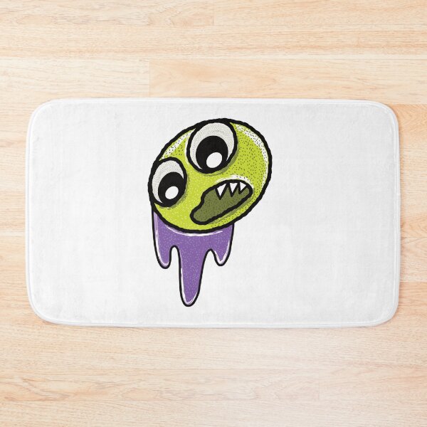Item preview, Retro Graffiti Style Zombie Head With Purple Slime designed and sold by TheRainFamily.
