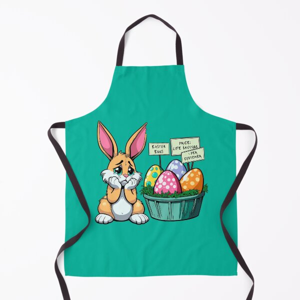 Item preview, Easter Bunny Sad Over Cost of Eggs designed and sold by Ghost on Toast.