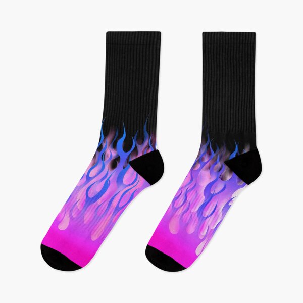 Item preview, pink and blue flames designed and sold by JVNS.