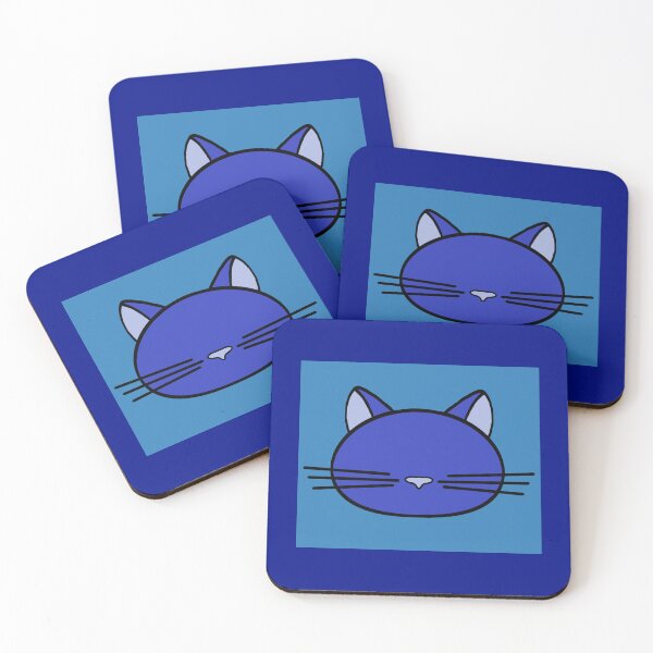 Item preview, Blue Cat Face designed and sold by BluOddities.
