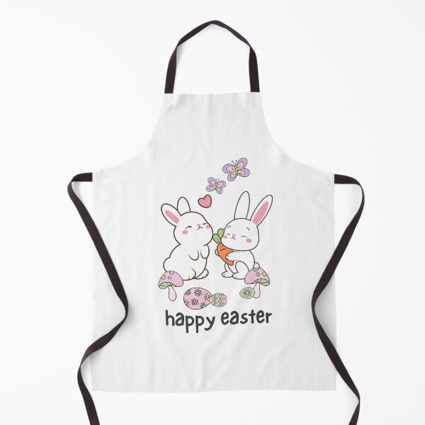 Item preview, Happy Easter, Adorable Happy Bunnies, Mushrooms, Easter Eggs designed and sold by AASparksDesigns.