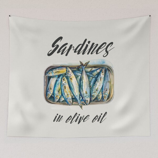 Item preview, Sardines designed and sold by GoodOldVintage.