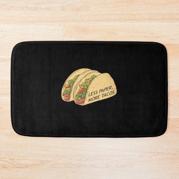 Item preview, Less Paper More Tacos Fiesta designed and sold by FWLKIT.
