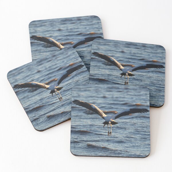 Item preview, Wood Stork over Water designed and sold by ShipwreckedArt.