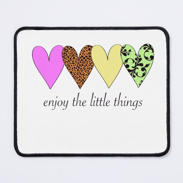 Item preview, Enjoy the little things- hearts  designed and sold by Drawingz4life.