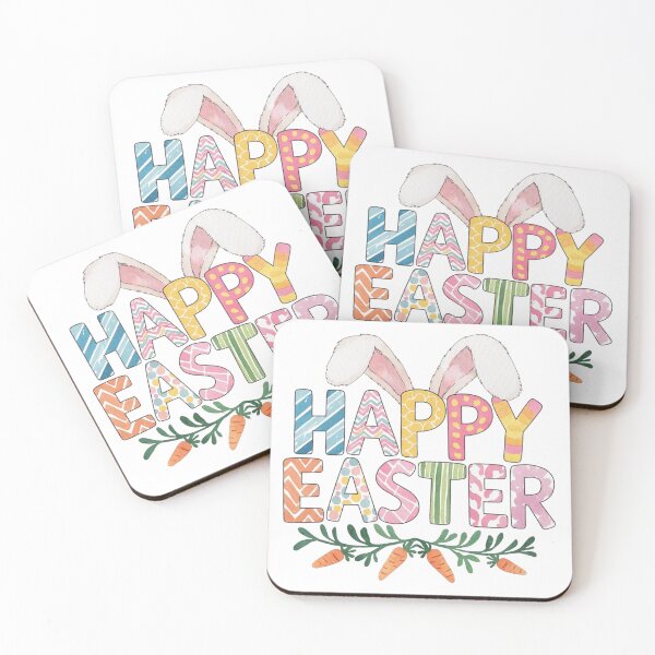 Item preview, Happy Easter Rabbits Ears  designed and sold by DropRomance.