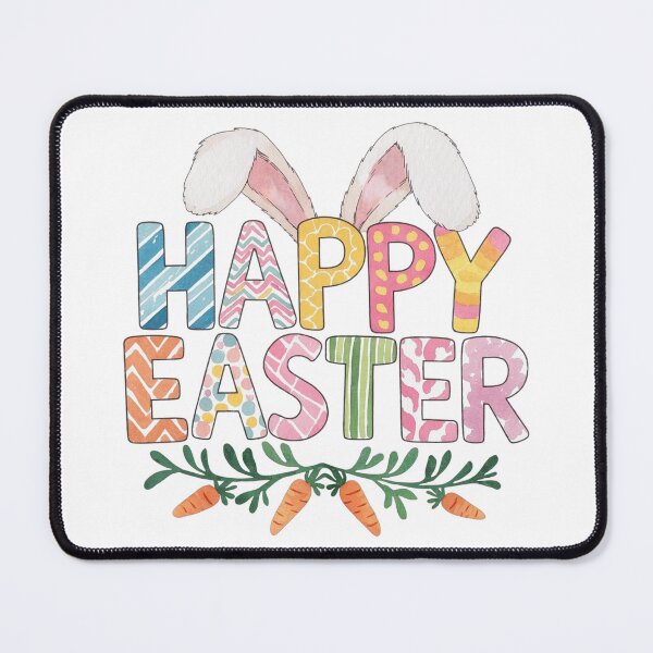 Item preview, Happy Easter Rabbits Ears designed and sold by DropRomance.