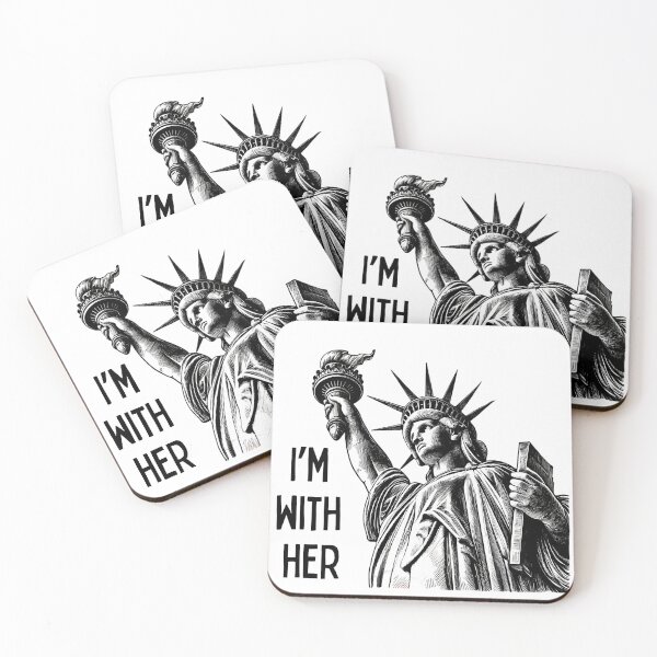 Item preview, I'm with her.  Statue of Liberty designed and sold by LivingInThinAir.