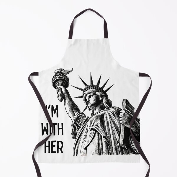 Item preview, I'm with her. Statue of Liberty designed and sold by LivingInThinAir.