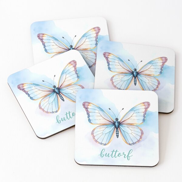 Item preview, Blue Butterfly Open Wings Design designed and sold by Shirtastically.