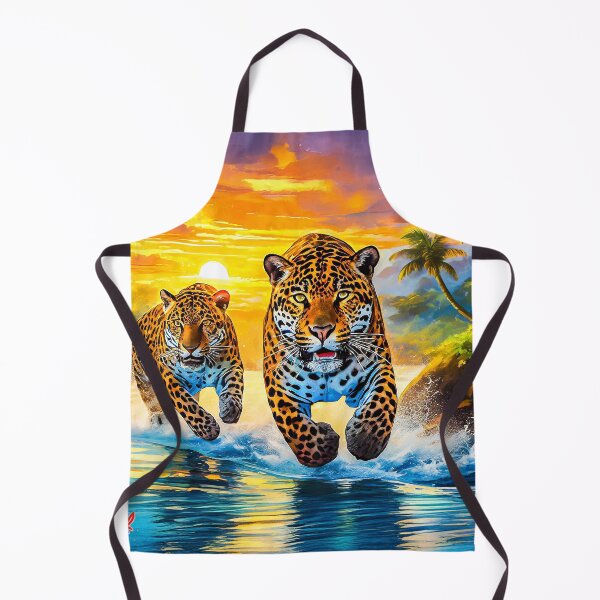 Item preview, Jaguars Along The River Design By Rich AMeN Gill designed and sold by RichAMeNGill.
