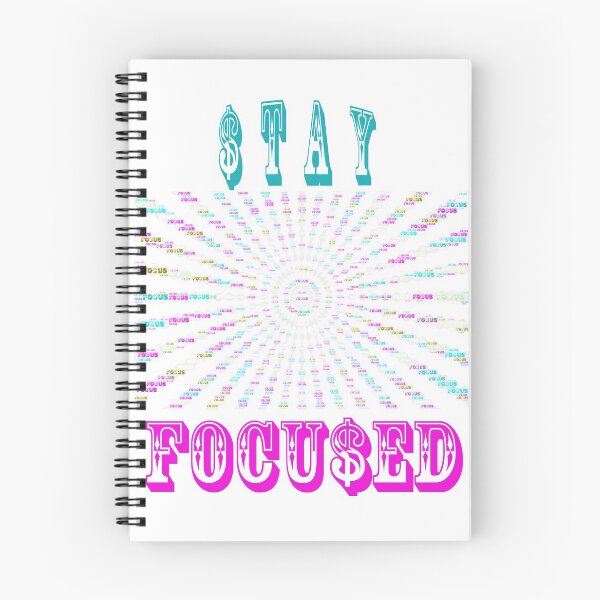 Item preview, Stay Focused with Blue and Pink Focus Burst designed and sold by teebrandz.