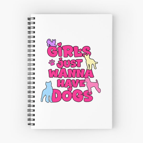 Item preview, Las chicas solo quieren tener perros designed and sold by Rhia4rt.