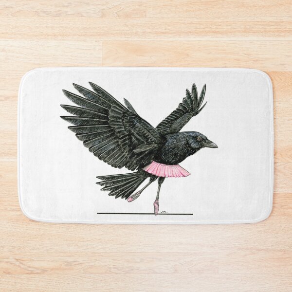 Item preview, Raven in toe shoes designed and sold by JimsBirds.