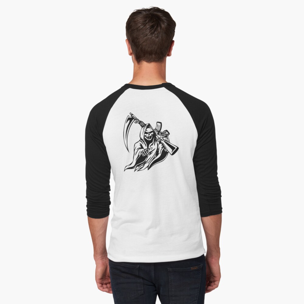 Vista previa del artículo con la obra «Camiseta ¾ estilo béisbol», diseñado y vendido por RENAGADE4LYF.