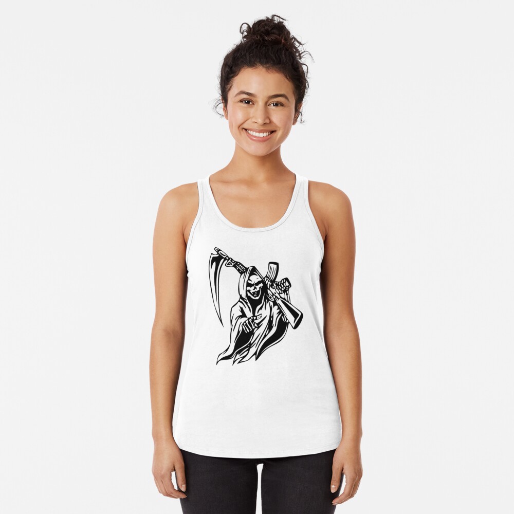 Vista previa del artículo con la obra «Camiseta con espalda nadadora», diseñado y vendido por RENAGADE4LYF.