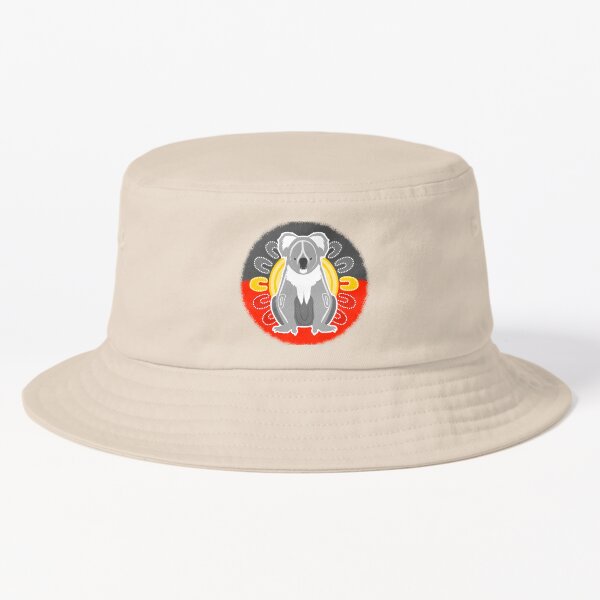 Vista previa del artículo con la obra «Diseño de camiseta con un koala indígena», diseñado y vendido por LocalFamous.