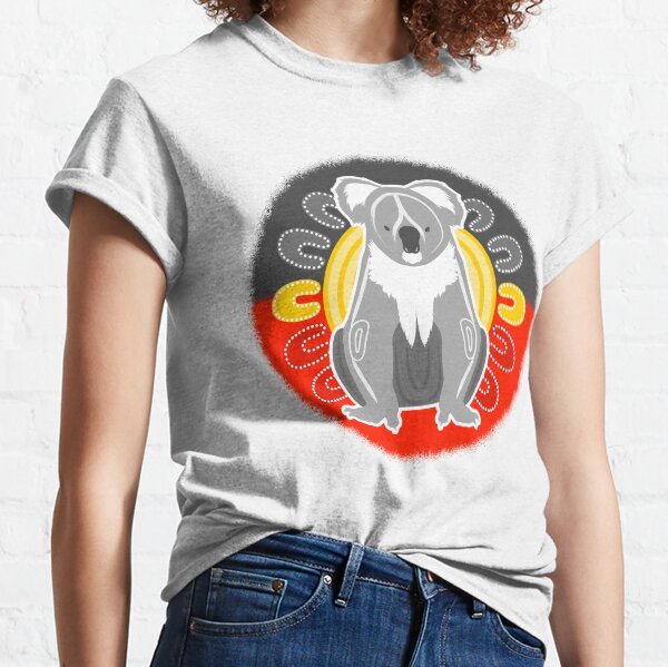 Item preview, Indigenous Koala Shirt Design designed and sold by LocalFamous.