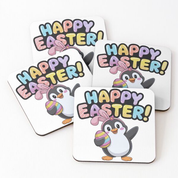 Item preview, Cute happy easter penguin 2 designed and sold by PattaZone.