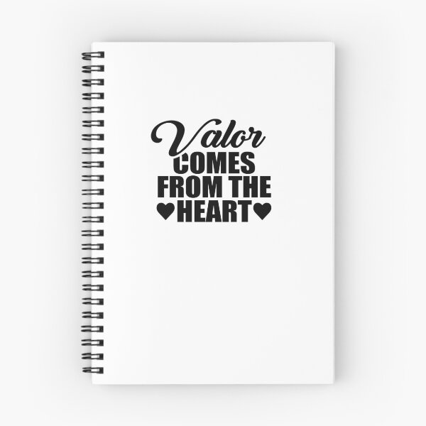Item preview, Valor Comes From The Heart designed and sold by TeeTimeGuys.