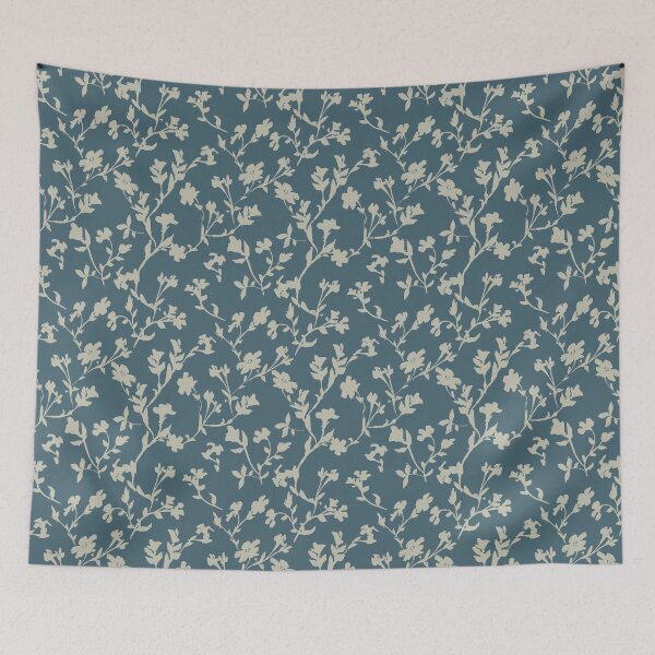 Item preview, Myrtle Floral Scatter  Stained Glass & Paris Rain By Benjamin Moore. designed and sold by goodforsoulart.