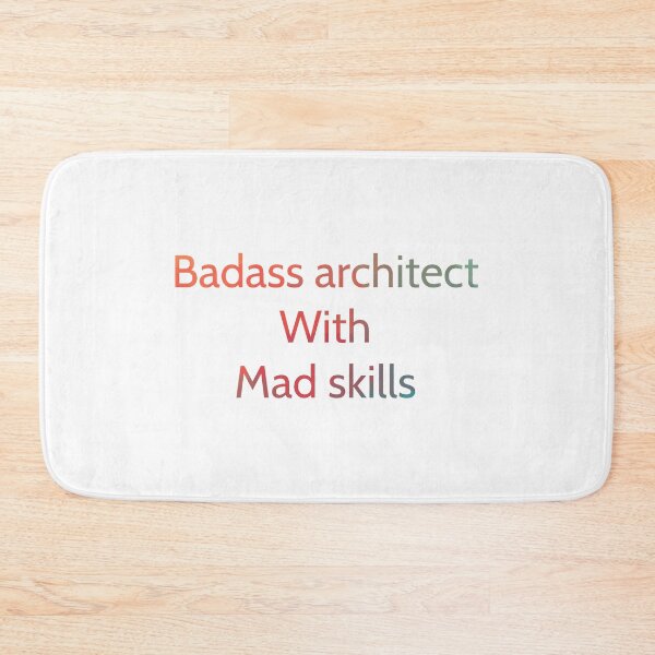 Item preview, Architect with mad skills  designed and sold by joharas.