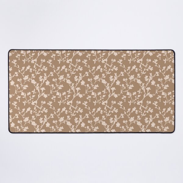 Item preview, Myrtle Floral Scatter Tissue Pink & Chowning's Tan By Benjamin Moore. designed and sold by goodforsoulart.