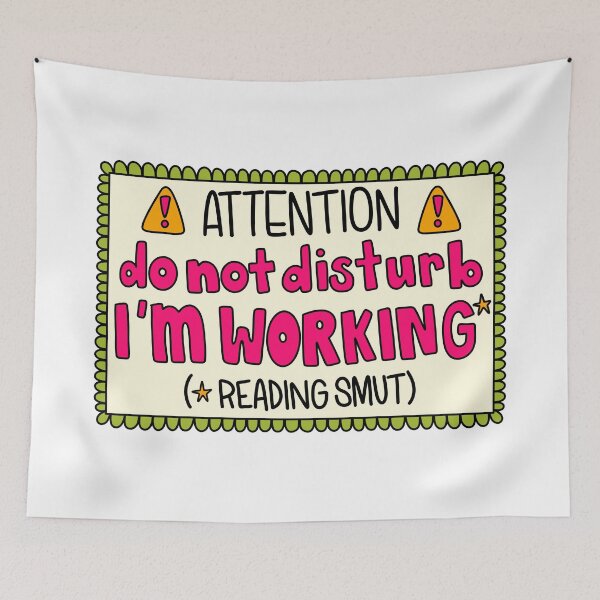 Item preview, Do Not Disturb Funny Reading designed and sold by GraceMakes03.