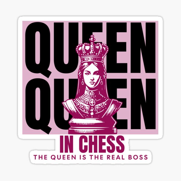 Item preview, In Chess the Queen is the Real Boss designed and sold by CaseysTeeParty.